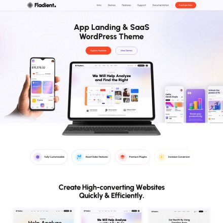 ThemeForest Fladient