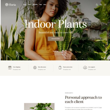 ThemeForest Floria