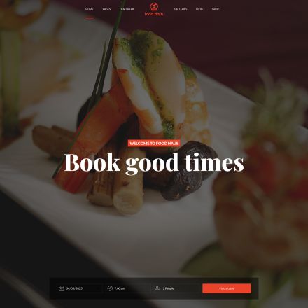 ThemeForest Food Haus