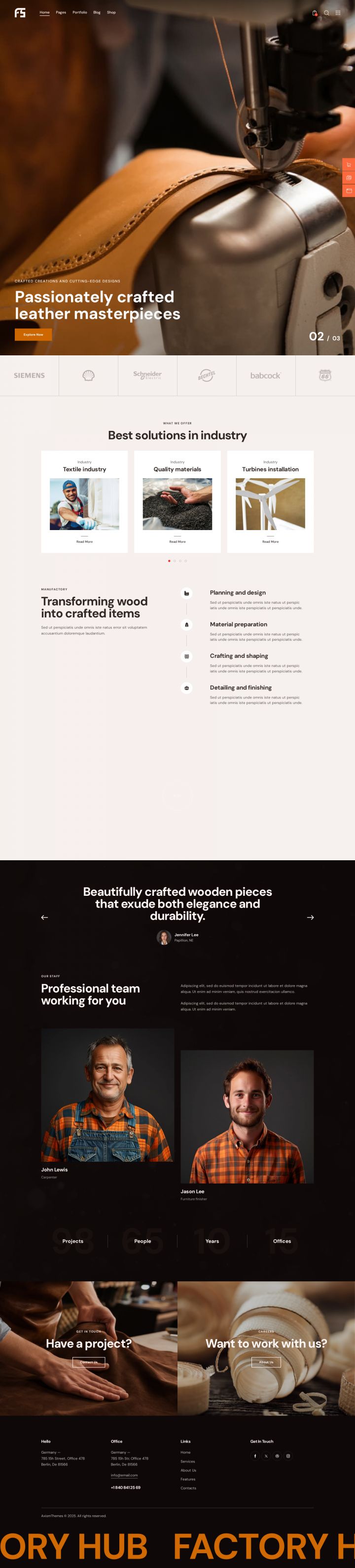 WordPress шаблон ThemeForest Fuse