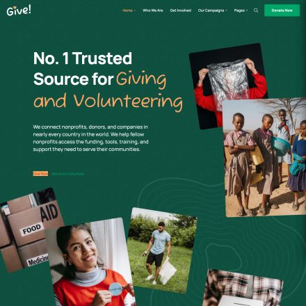 ThemeForest Give
