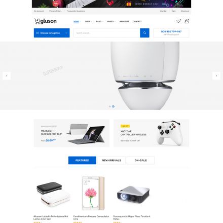 ThemeForest Gluson