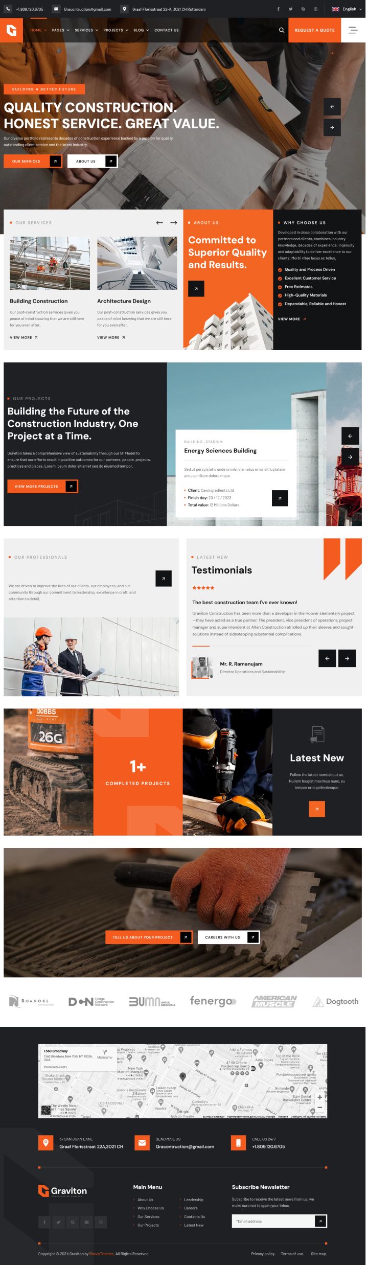 WordPress шаблон ThemeForest Graviton