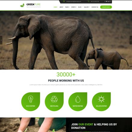 ThemeForest Greenture