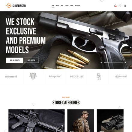 ThemeForest Gunslinger