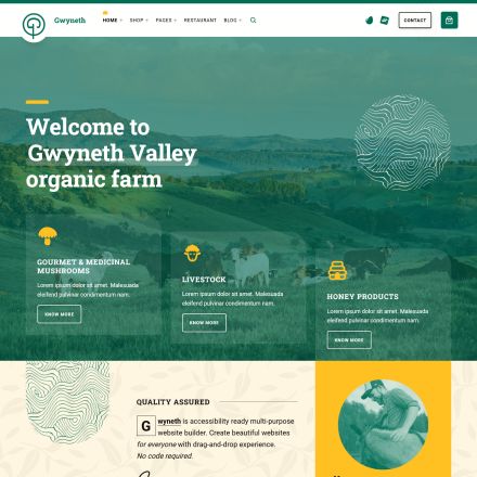 ThemeForest Gwyneth