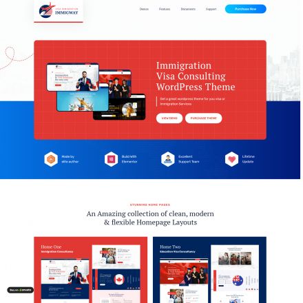 ThemeForest Immigway