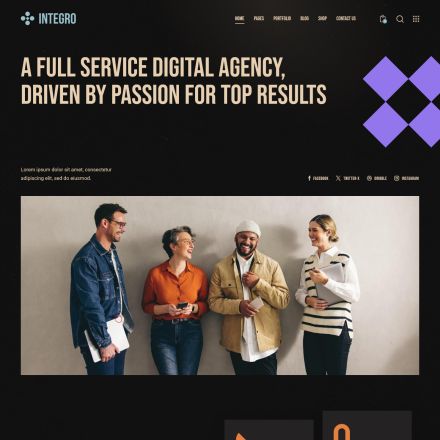ThemeForest Integro