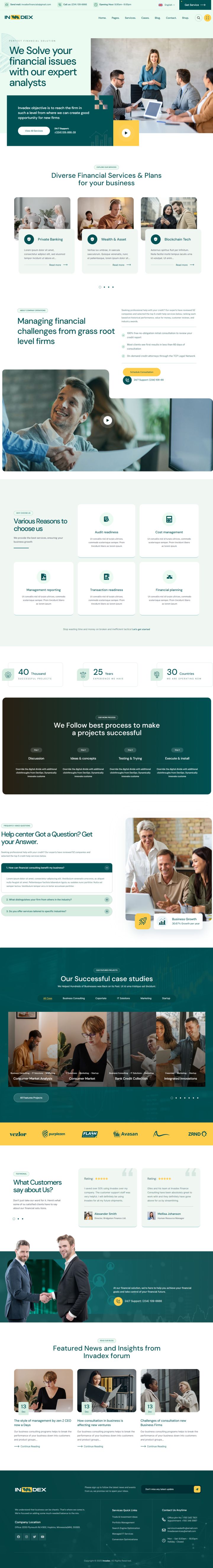 WordPress шаблон ThemeForest Invadex