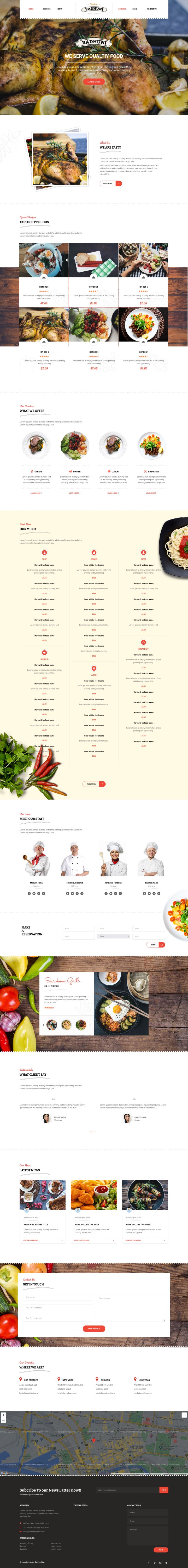 WordPress шаблон ThemeForest Italian Radhuni