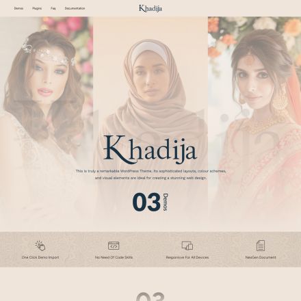 ThemeForest Khadija