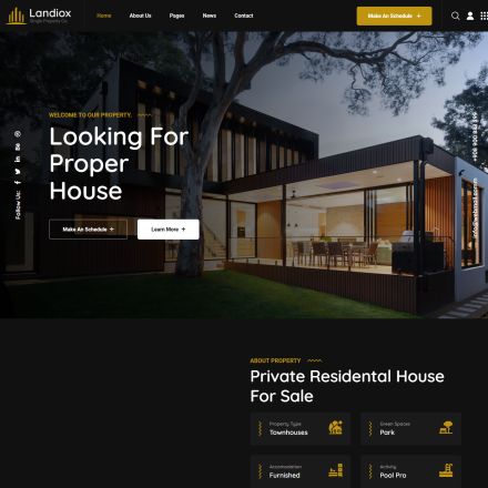 ThemeForest Landiox