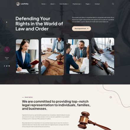 ThemeForest Lawfinity