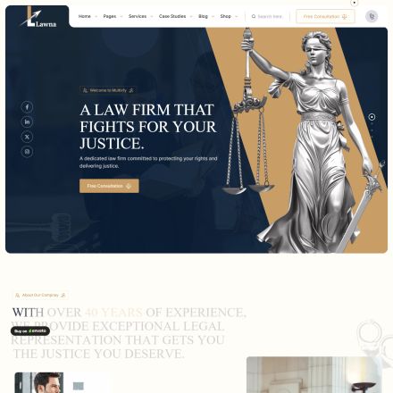ThemeForest Lawna