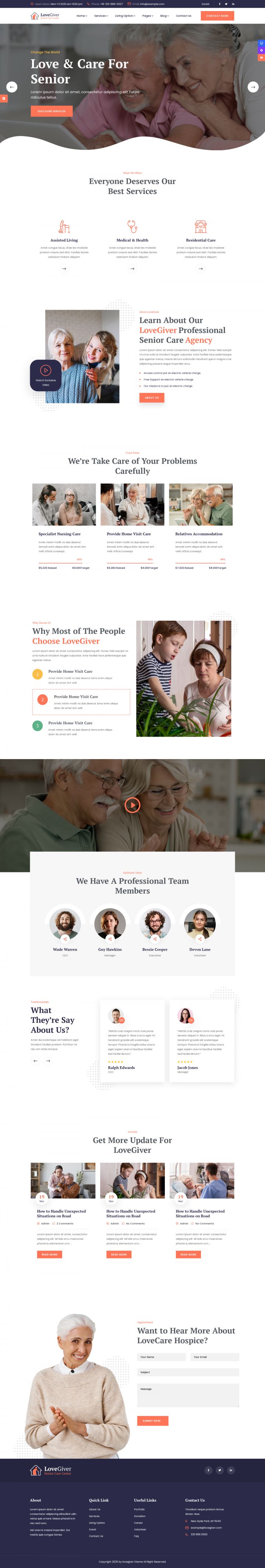 WordPress шаблон ThemeForest Lovegiver