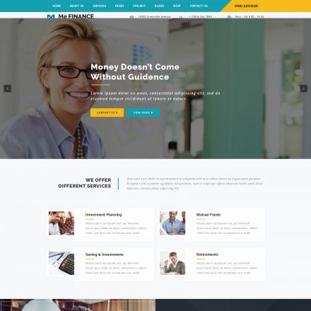 ThemeForest Me Finance