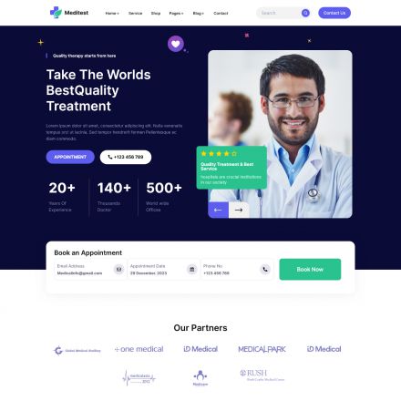 ThemeForest Meditest