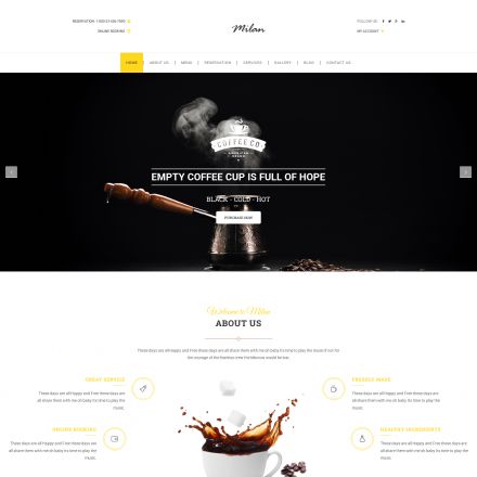 ThemeForest Milan