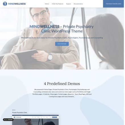 ThemeForest Mindwellness