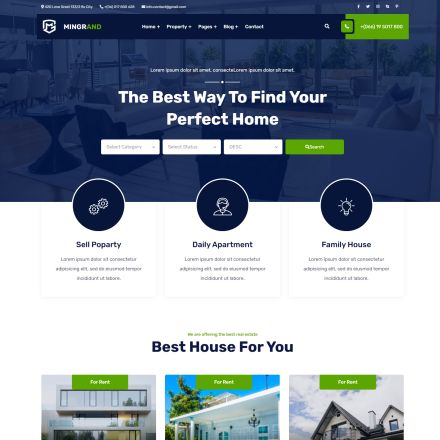 ThemeForest Mingrand