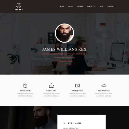 ThemeForest Morgan