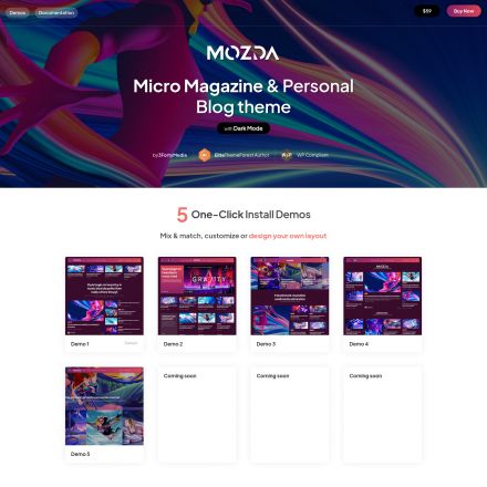 ThemeForest Mozda