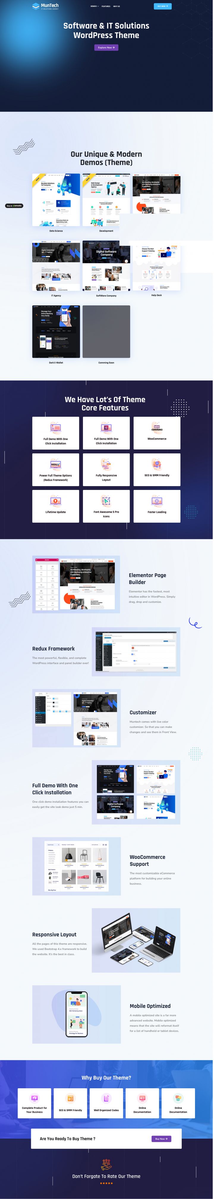 Шаблон ThemeForest Muntech WordPress шаблон ThemeForest Muntech