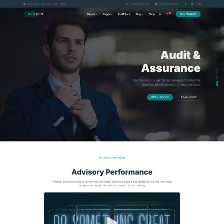ThemeForest Nexgen