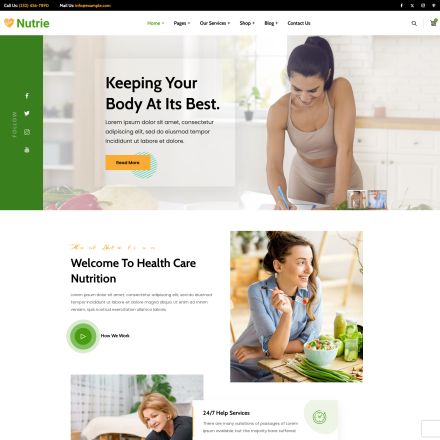 ThemeForest Nutrie