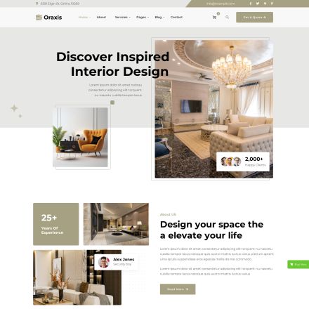 ThemeForest Oraxis