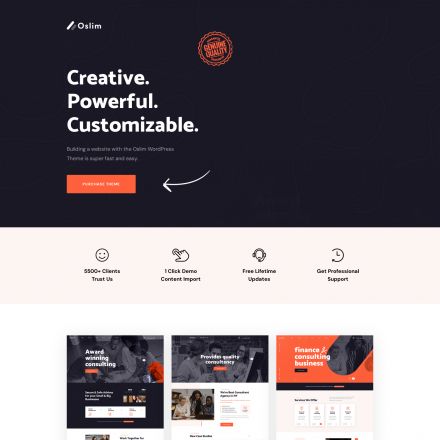 ThemeForest Oslim