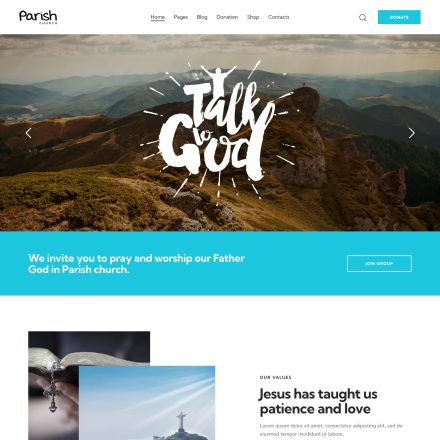 ThemeForest Parish