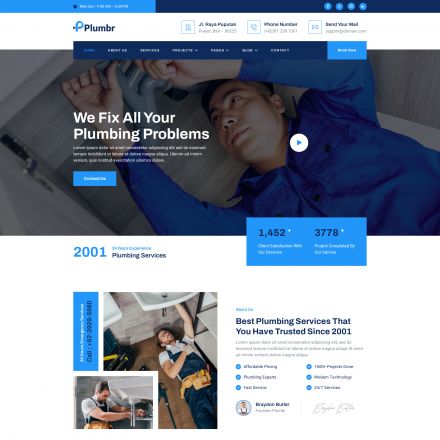 ThemeForest Plumbr
