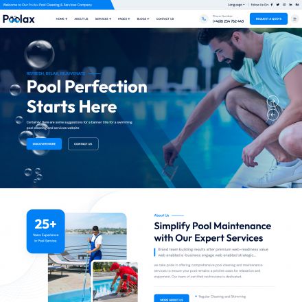 ThemeForest Poolax