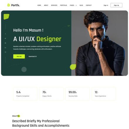 ThemeForest Portfex