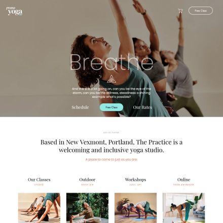 ThemeForest Prana Yoga