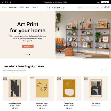 ThemeForest PrintSpace