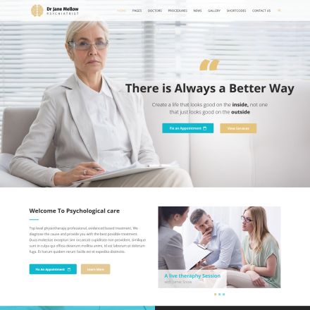 ThemeForest Psychology