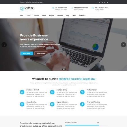 ThemeForest Quincy