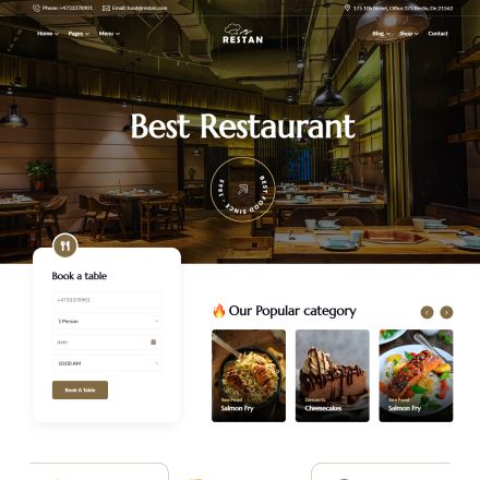 ThemeForest Restan