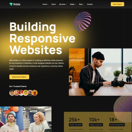 ThemeForest Ridda