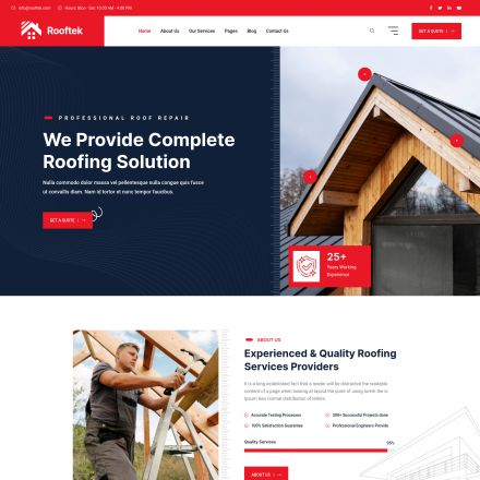 ThemeForest Rooftek