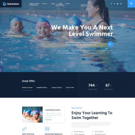 ThemeForest Schwimm