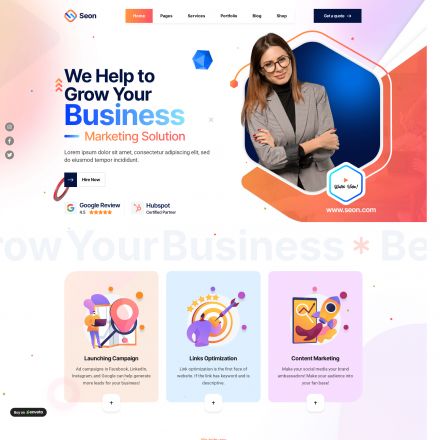 ThemeForest Seon