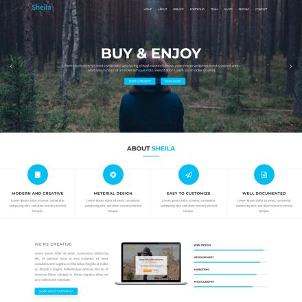 ThemeForest Sheila