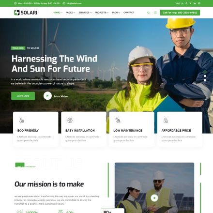 ThemeForest Solari