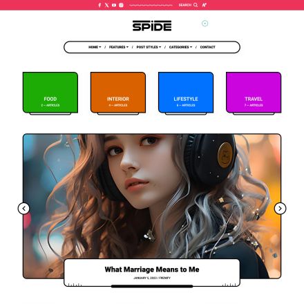 ThemeForest Spide