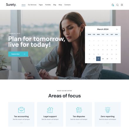 ThemeForest Surety