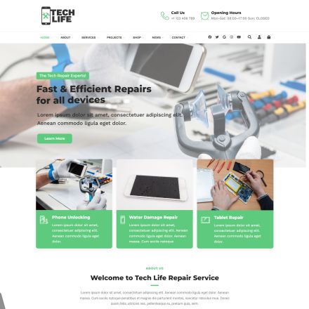 ThemeForest TechLife