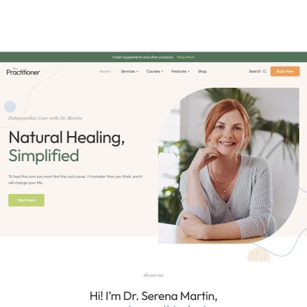 ThemeForest The Practitioner